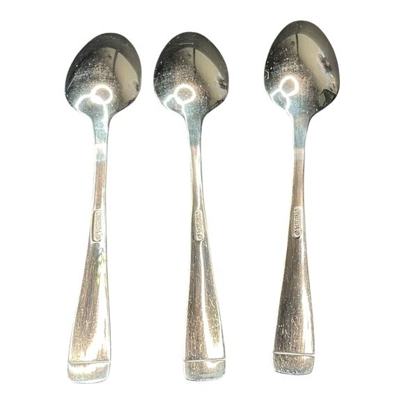 Oneida Mercer Mirror 18/10 Stainless Steel Teaspoons Set of 3 Discontinued - Picture 2 of 8